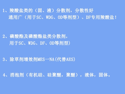 农药助剂